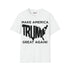 Make America Great Again and Trump Word USA Map Unisex Softstyle T-Shirt